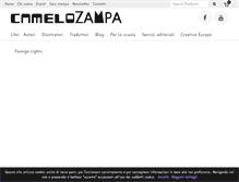 Tablet Screenshot of camelozampa.com